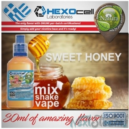 mix shake vape - natura 30/60 ml sweet honey